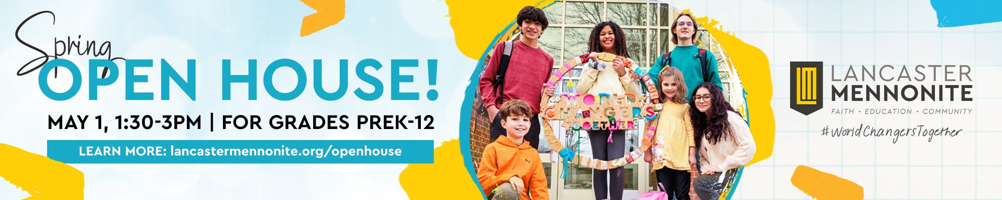 spring 2022 open house header image