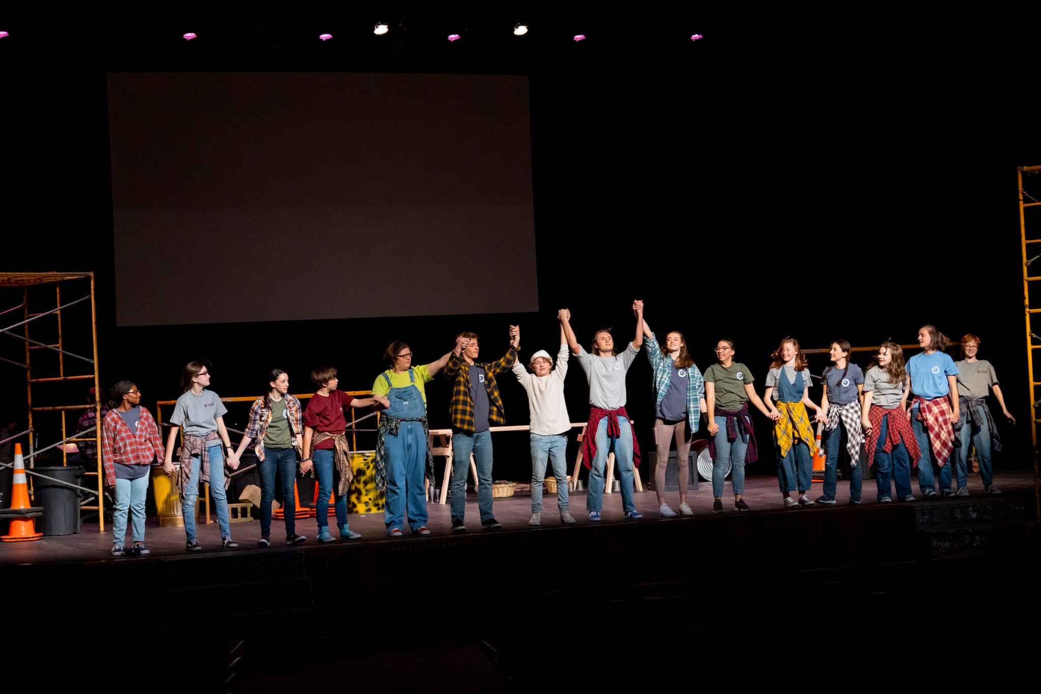 2022 godspell cast bowing