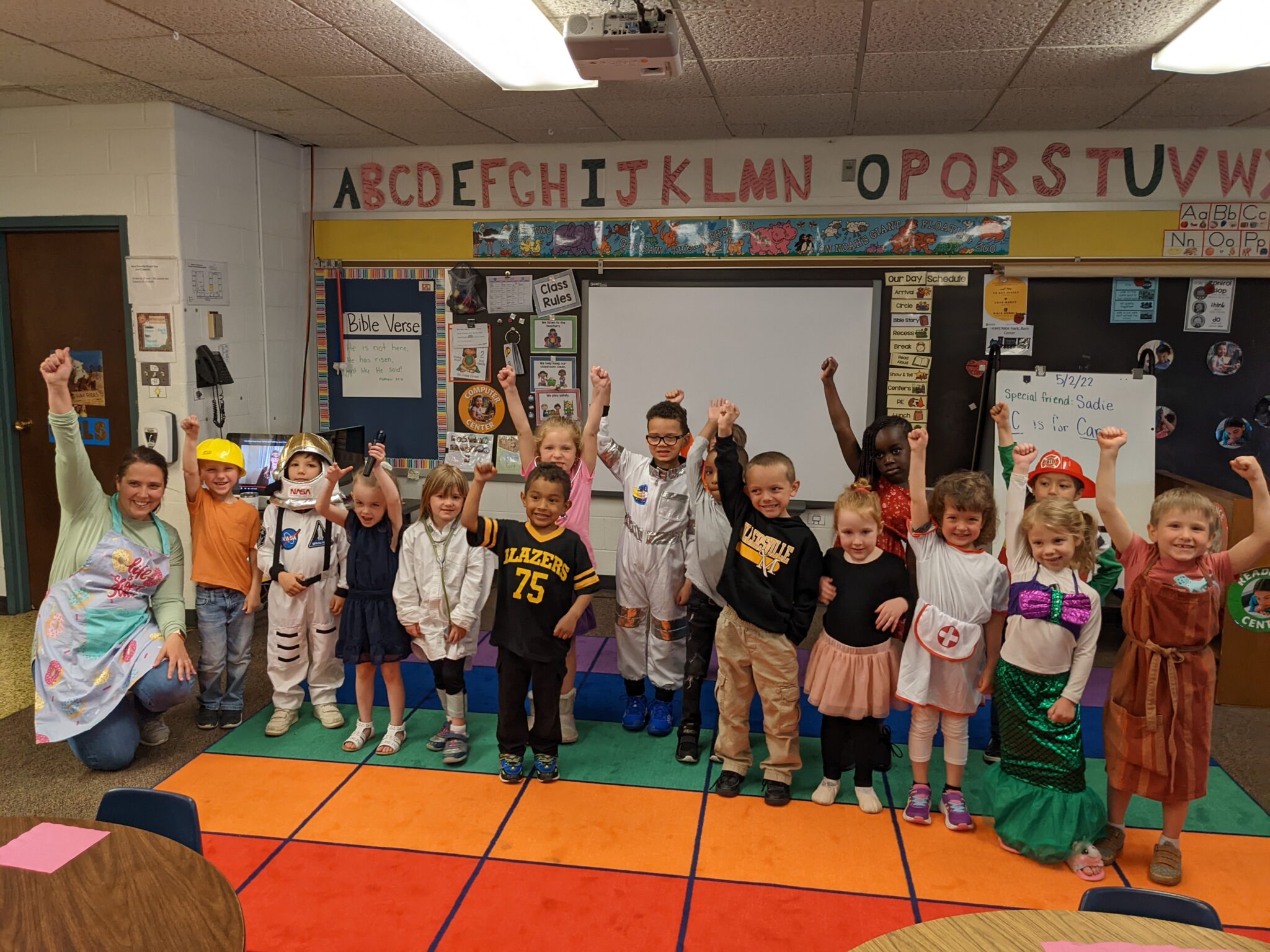 kindergarten class