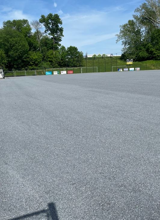 parking lot asphalt