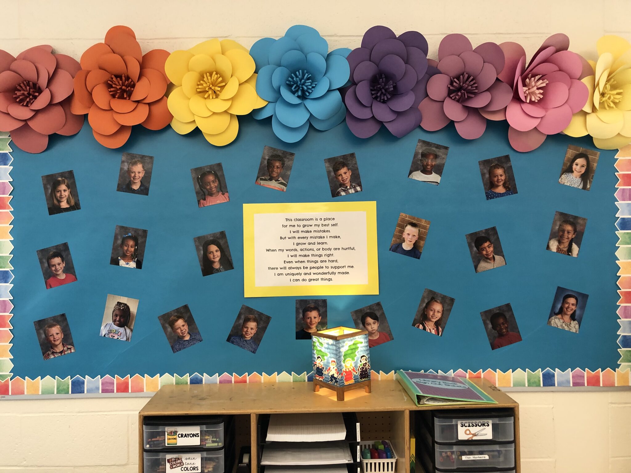 classroom bulletin board