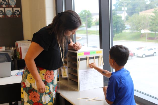 Student and teacher