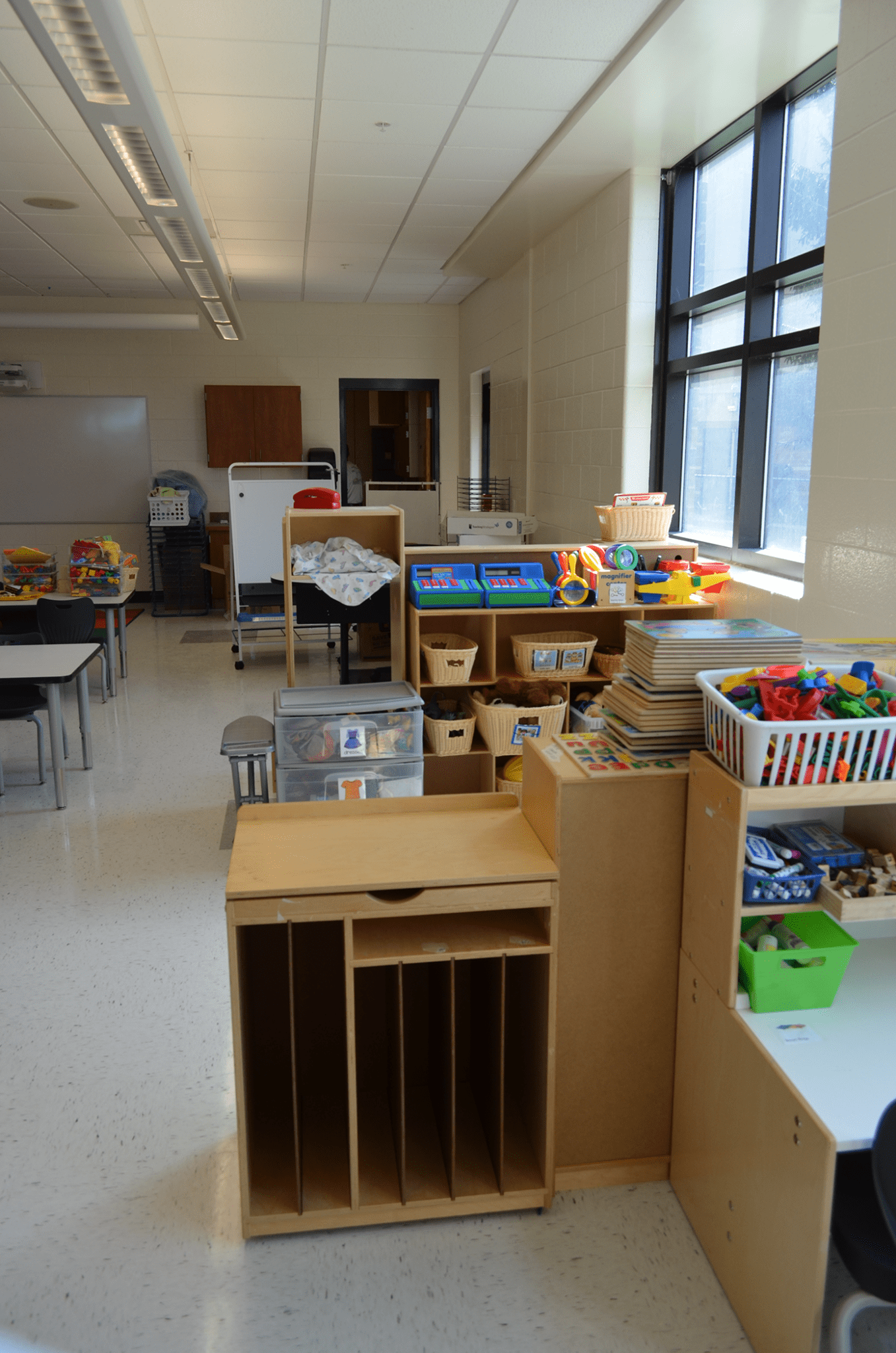 play area of classroom