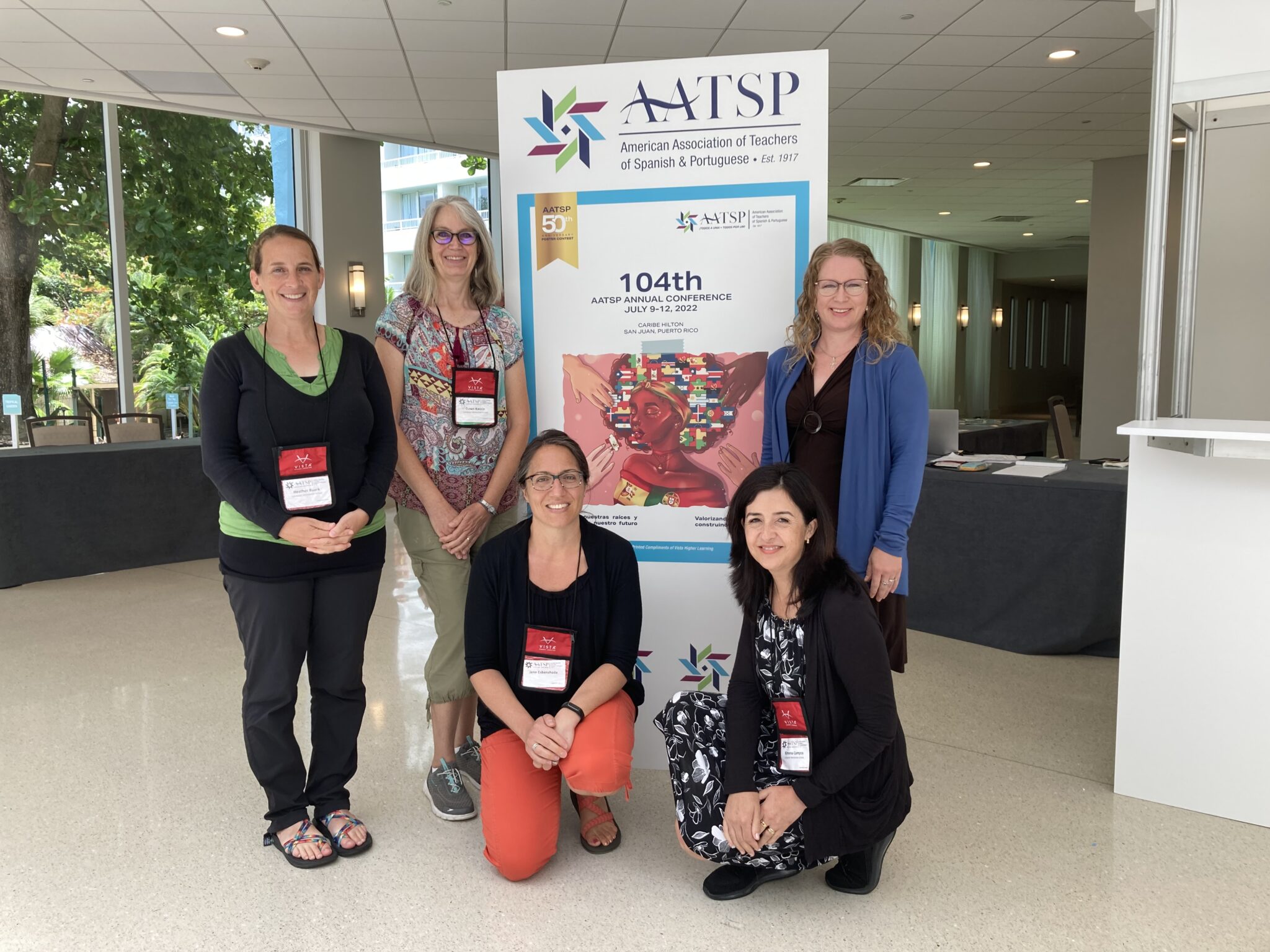 spanish immersion teachers at aatsp conference