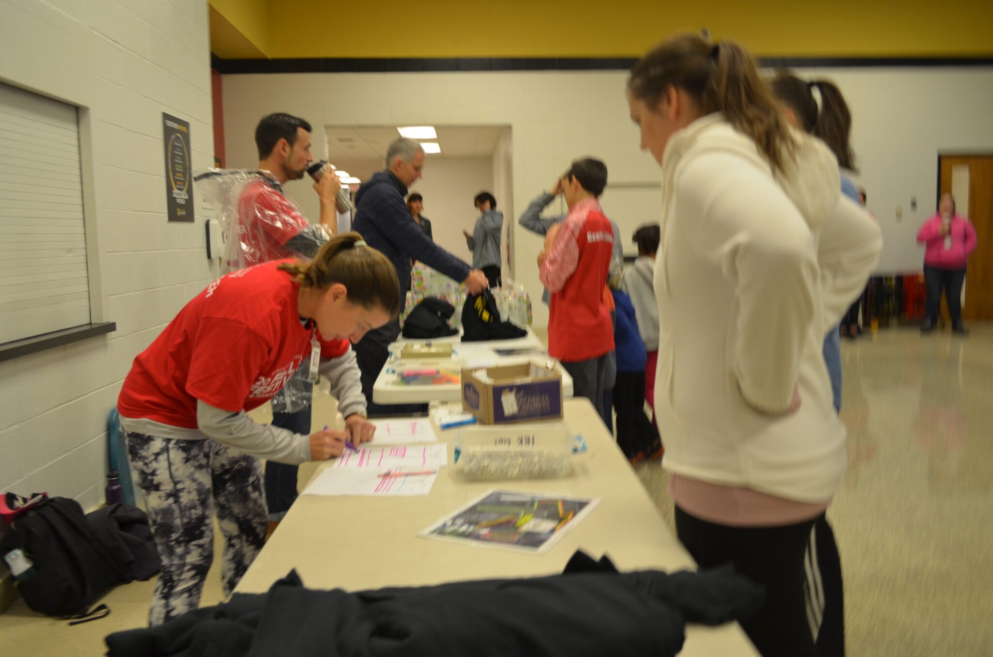 Registering for the Iron Bridge Run