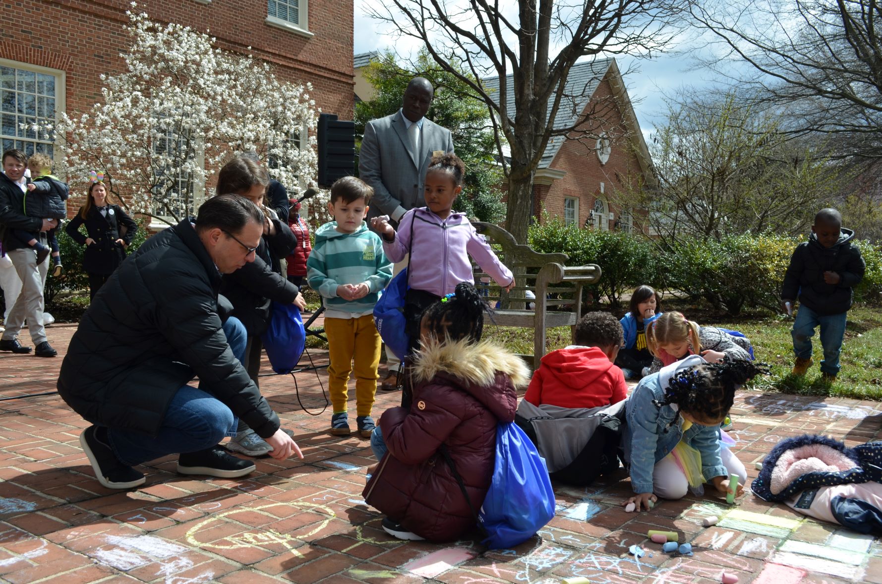 PreK counts students at Capitol Easter Egg Hunt with Governor.
