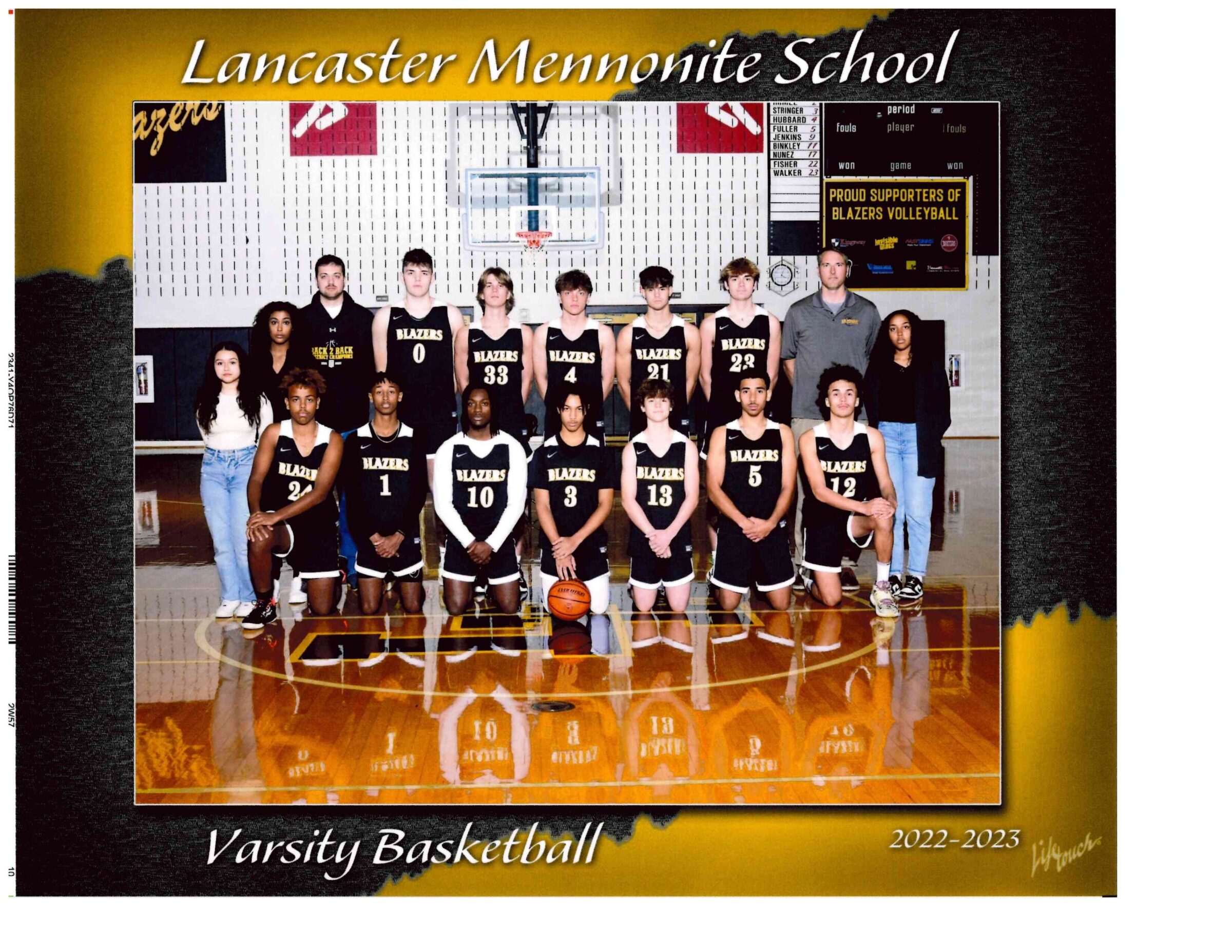 LM Boys' Basketball Team