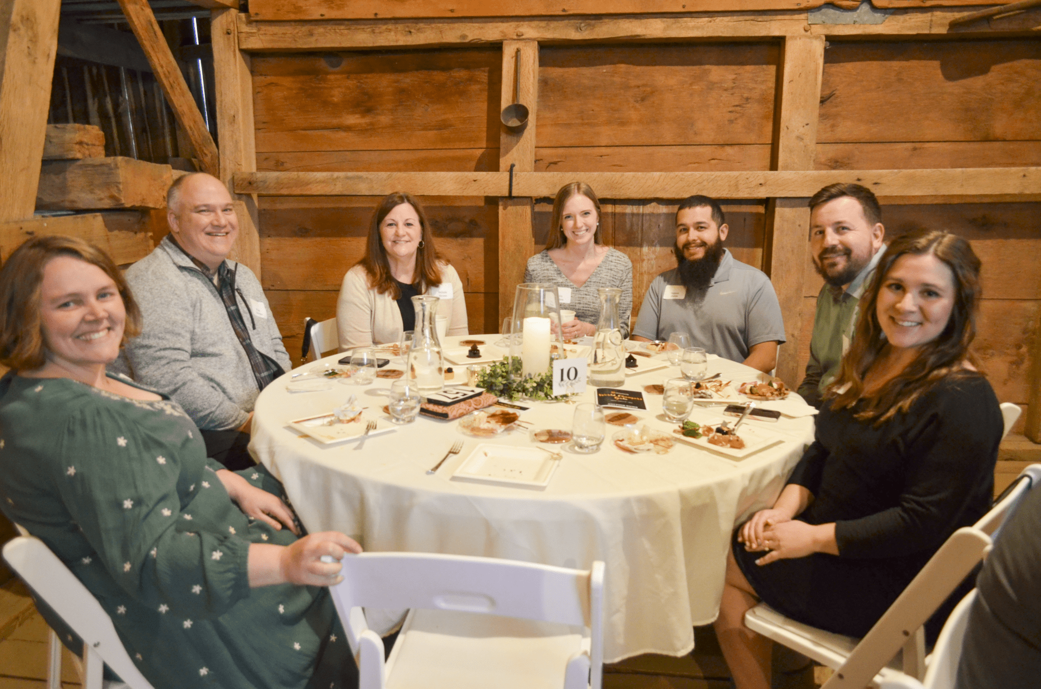 Table of Gala attendees