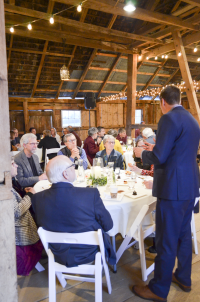 Gala attendees during program