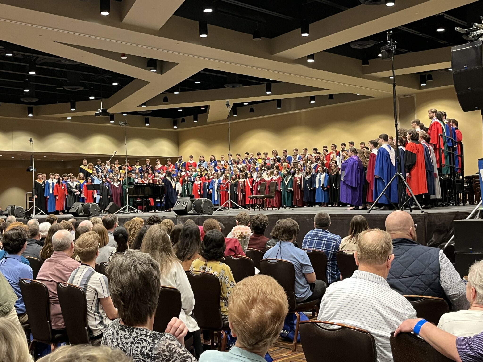 PMEA All State Convention students on stage