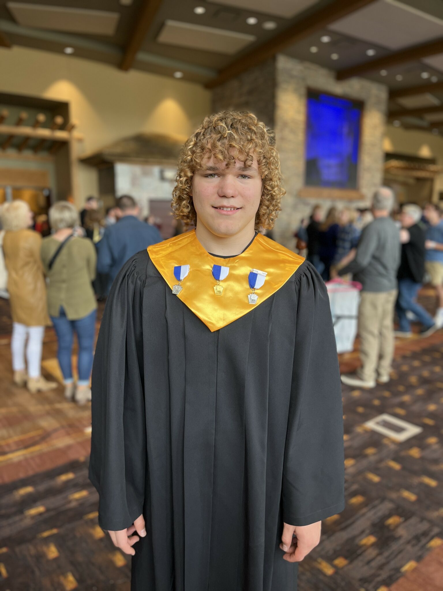 Student at PMEA All-State convention