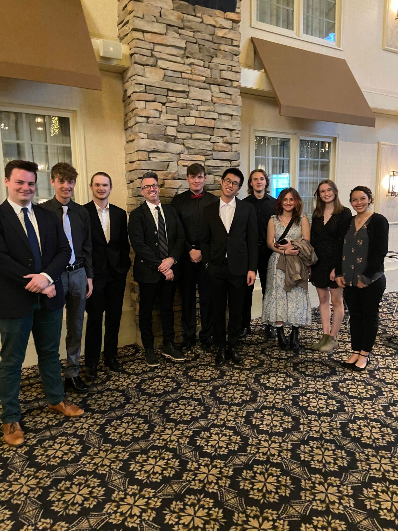 Students at the LLMEA Honor Banquet