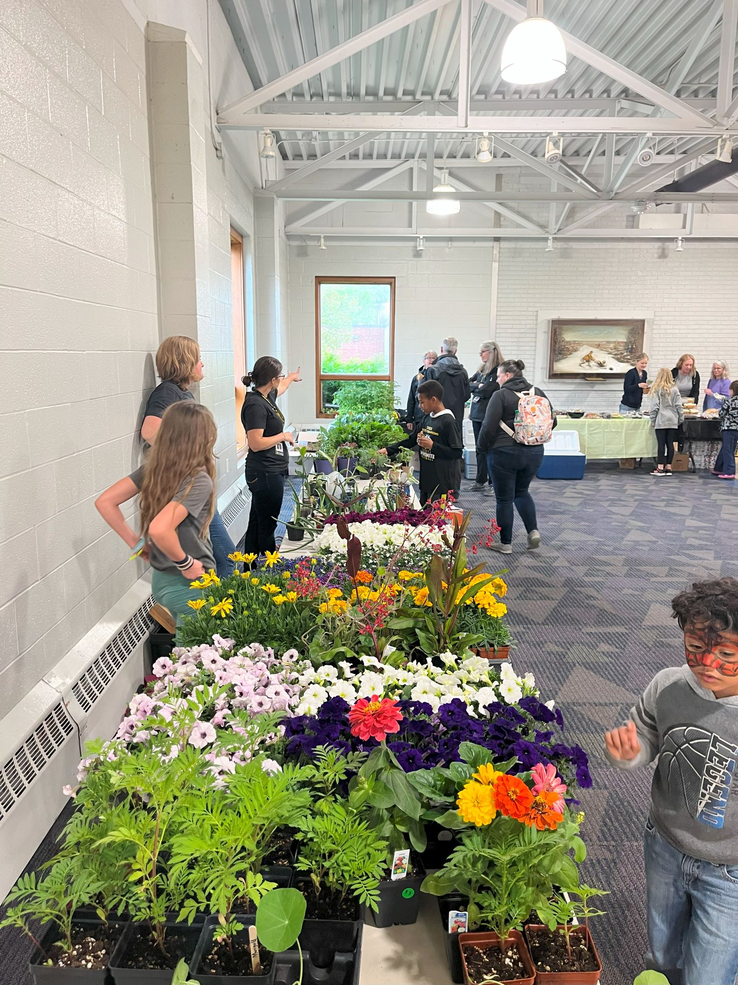 Plant sale at the Spring Celebration