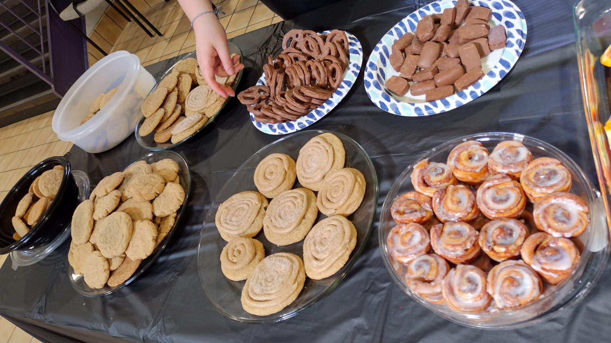 snacks during Chapel