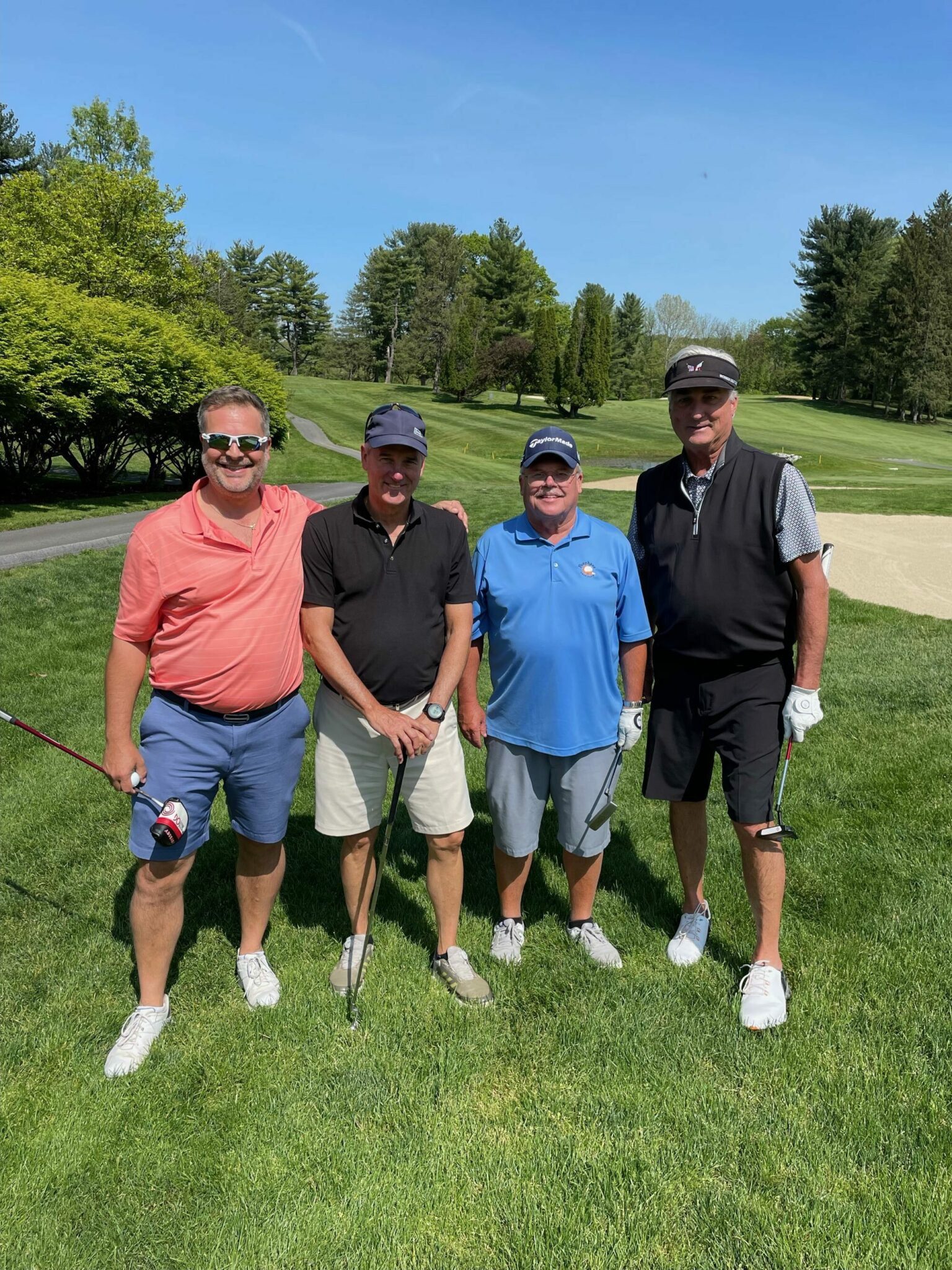 Group of golfers