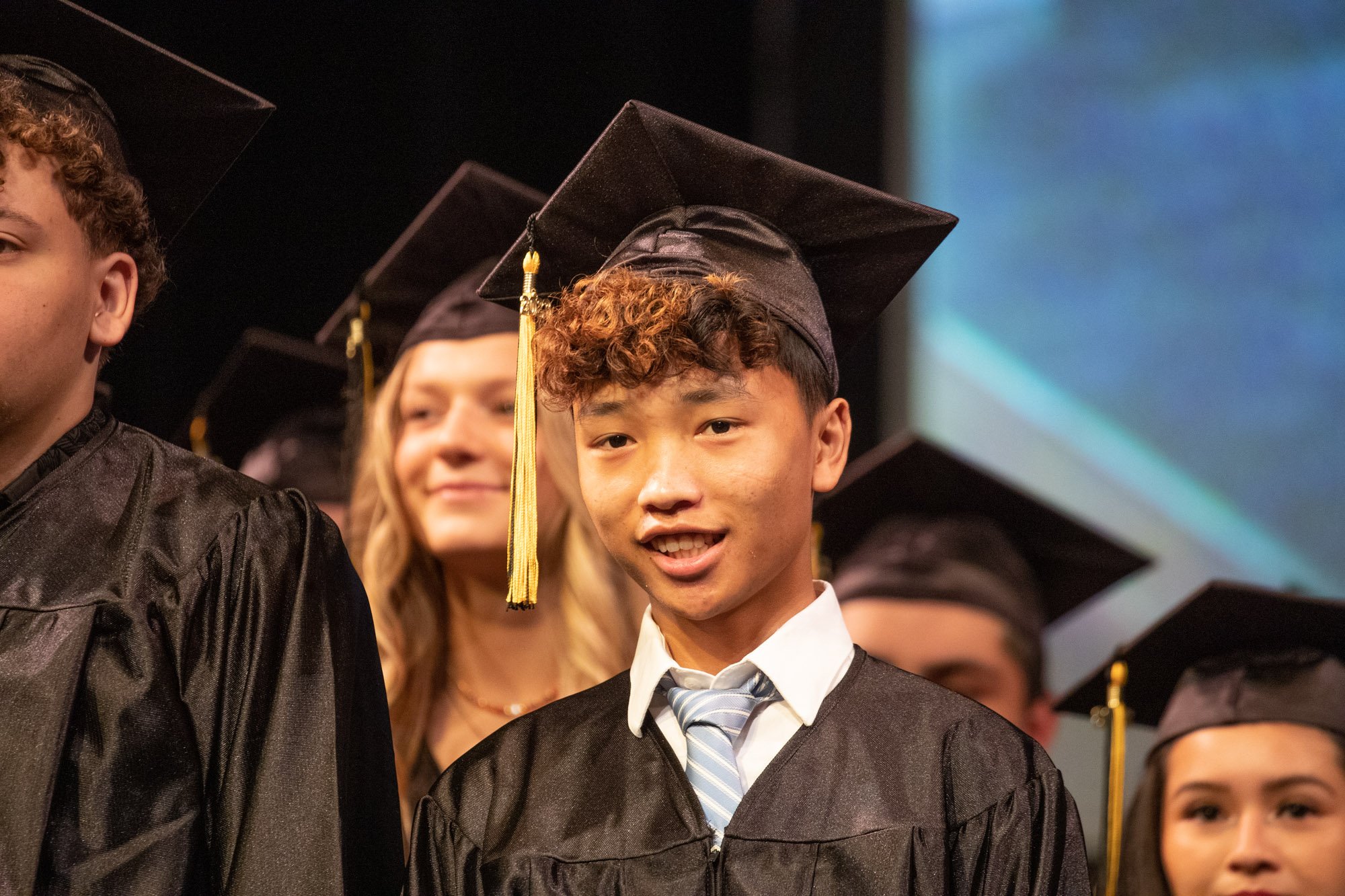 LM students at graduation