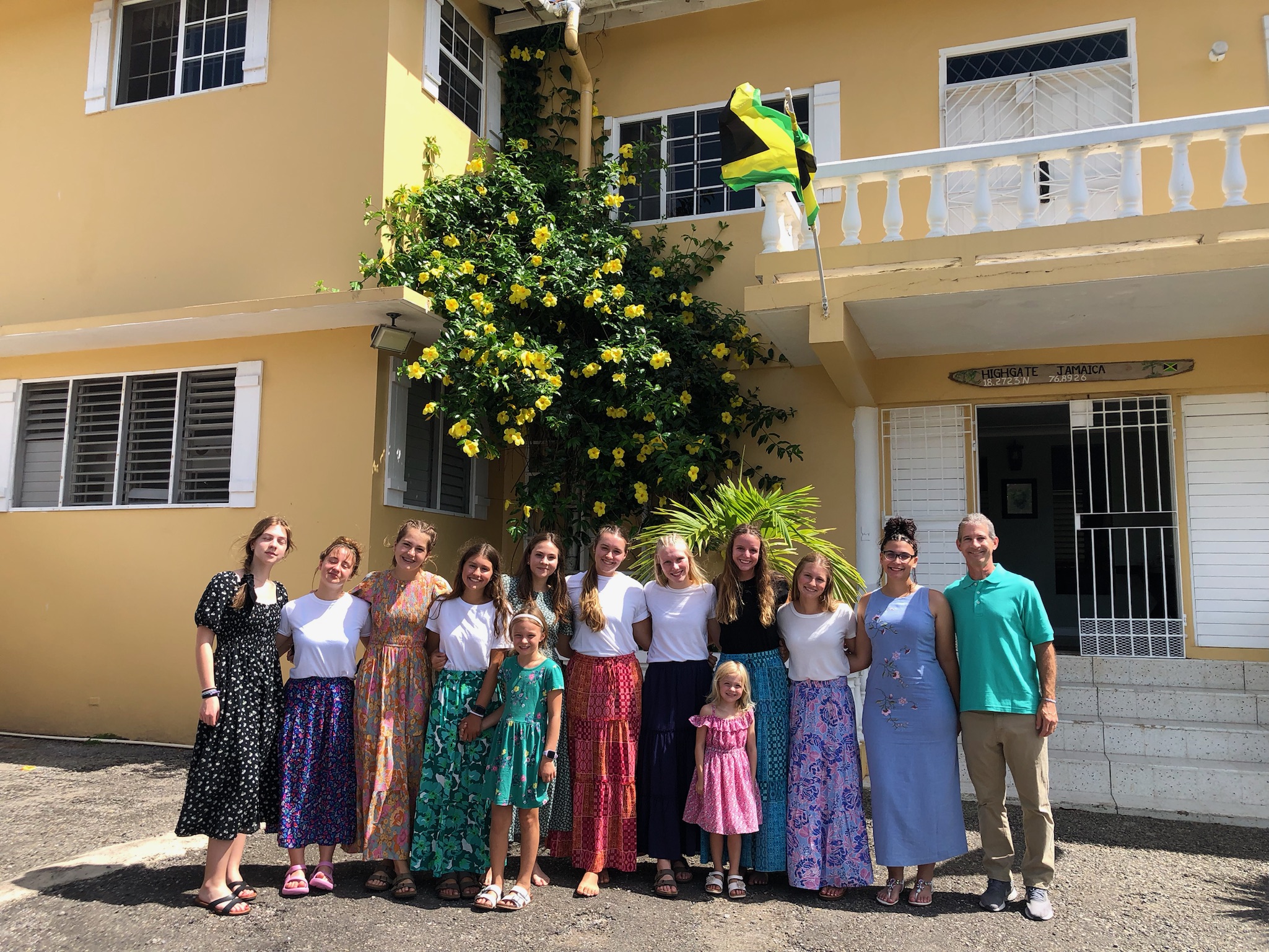LM Varsity Girls Soccer Team in Jamaica