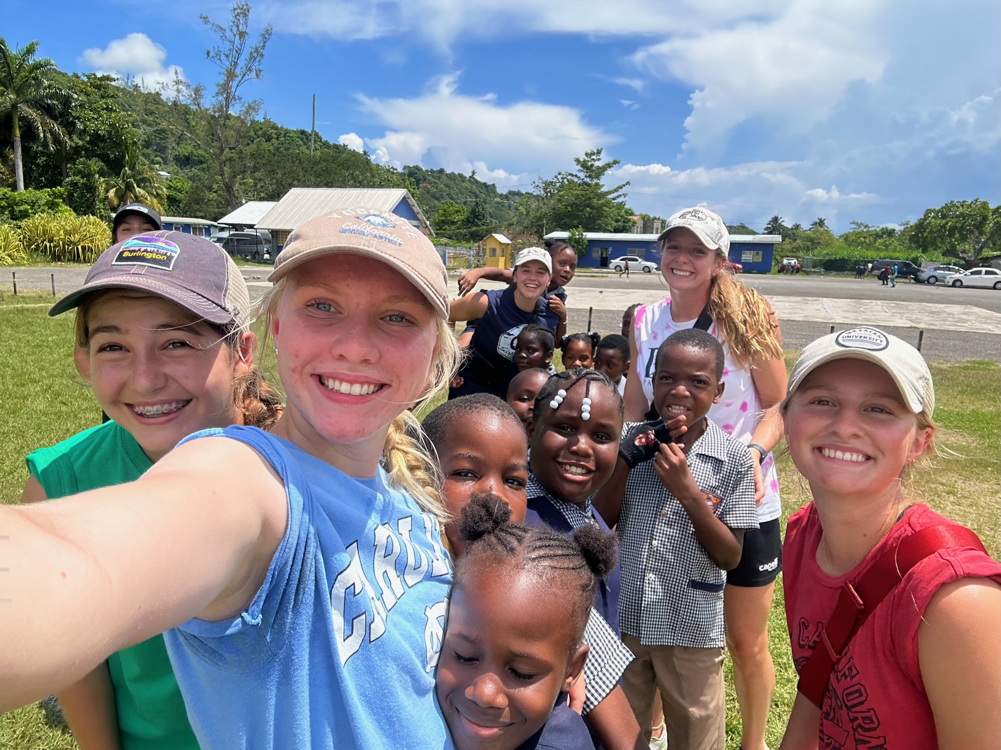 LM Varsity Girls Soccer Team in Jamaica