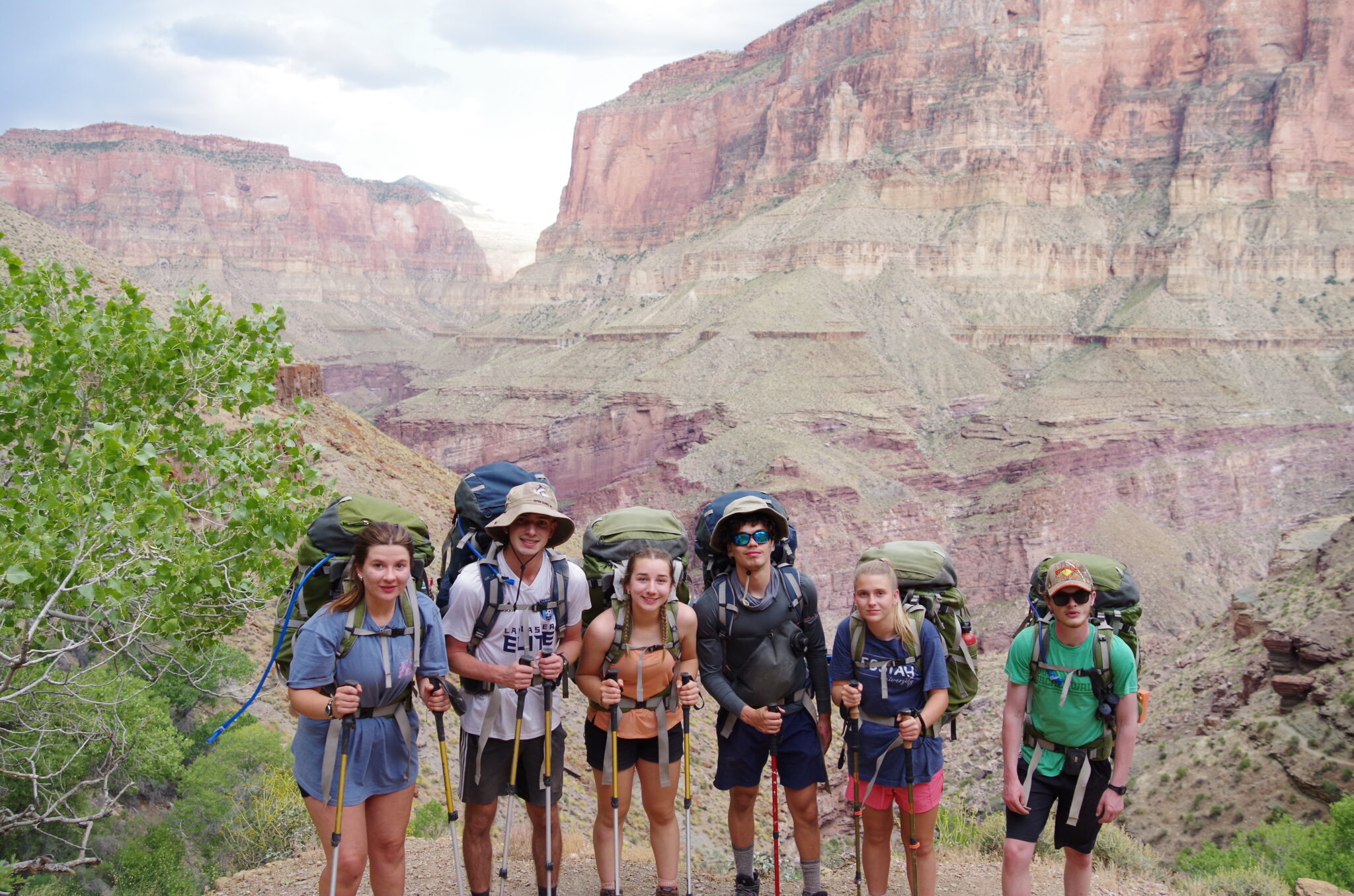 Students at the Grand Canyon