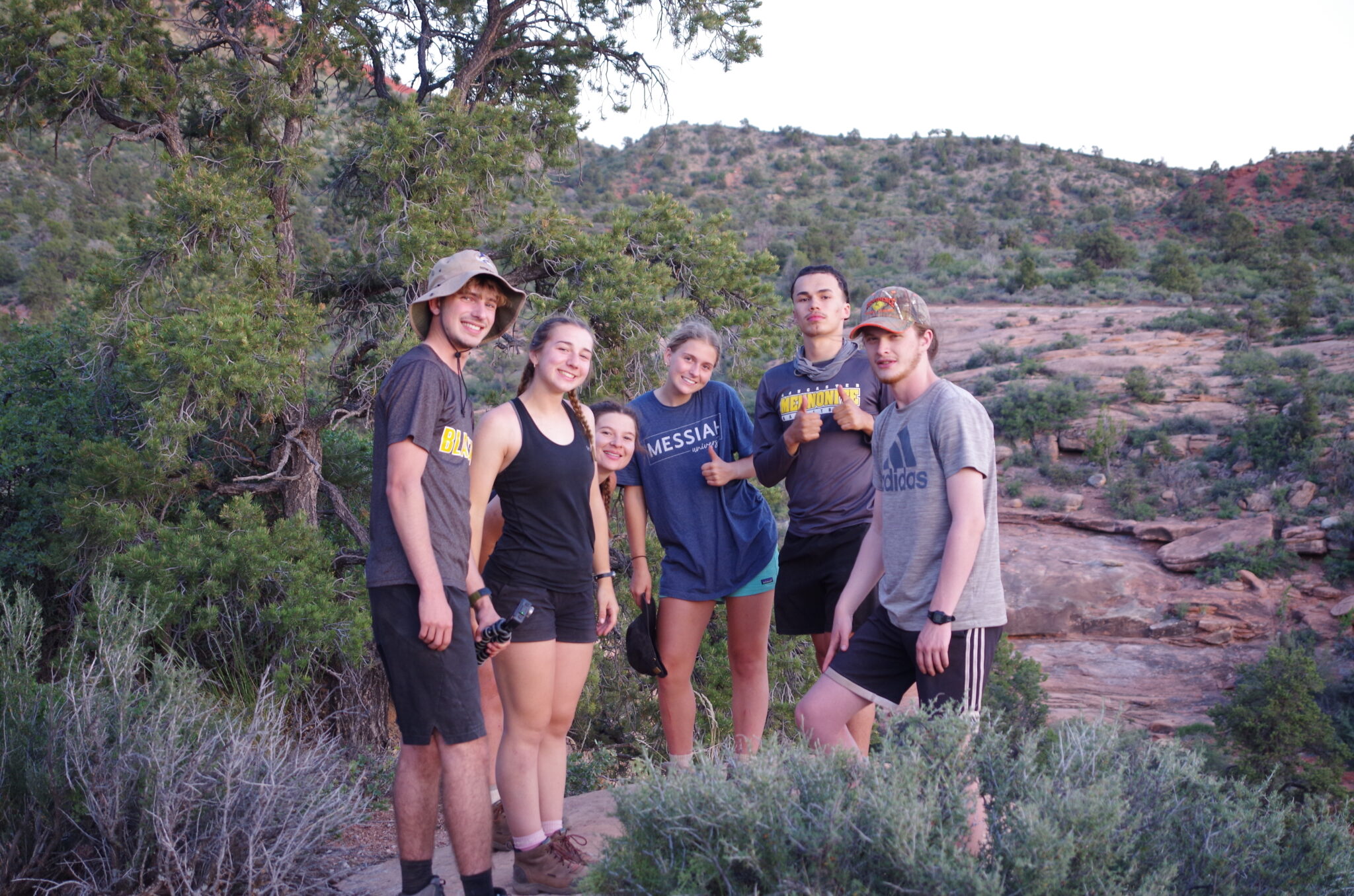 Students at the Grand Canyon