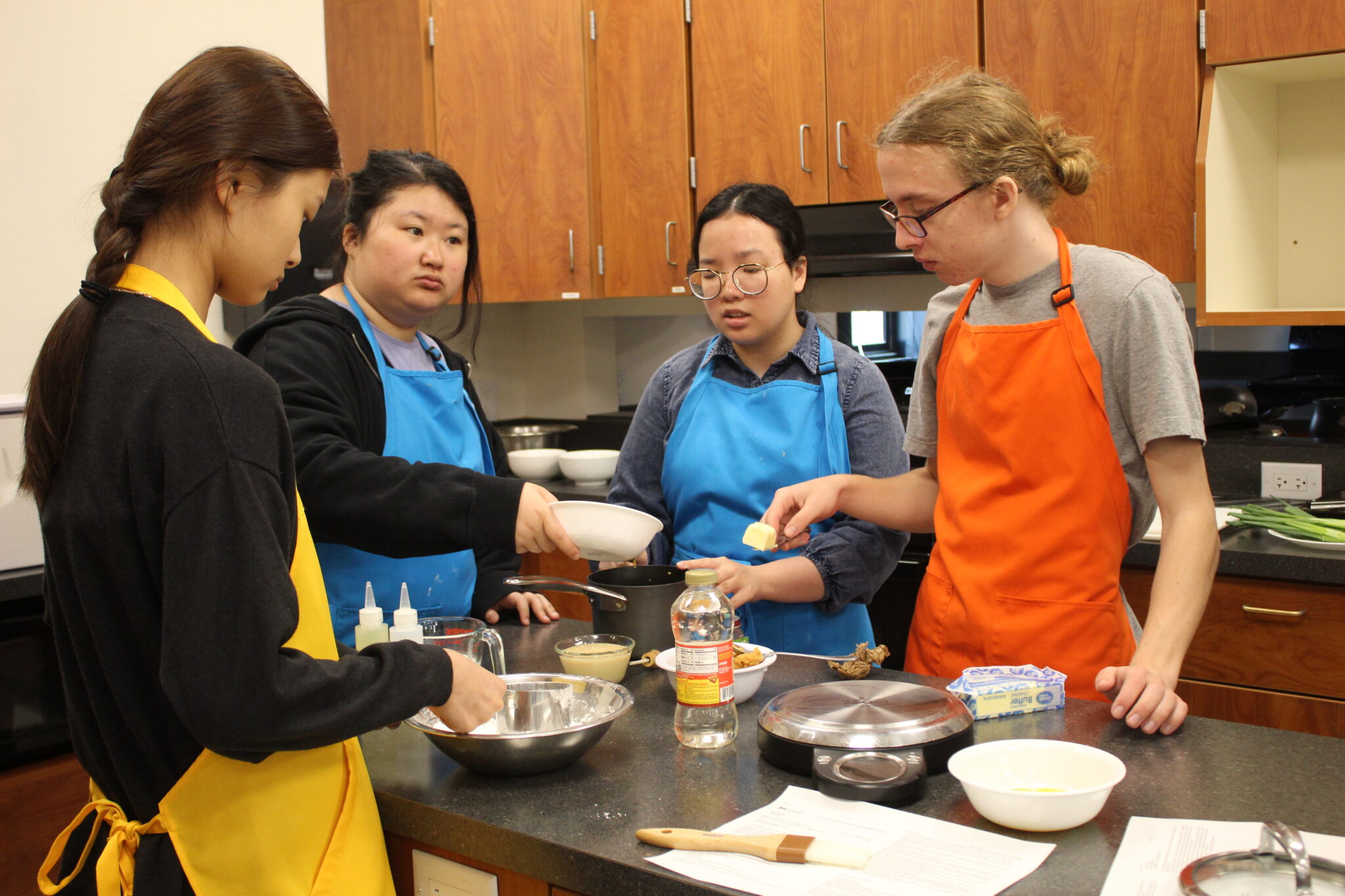 Students Cooking
