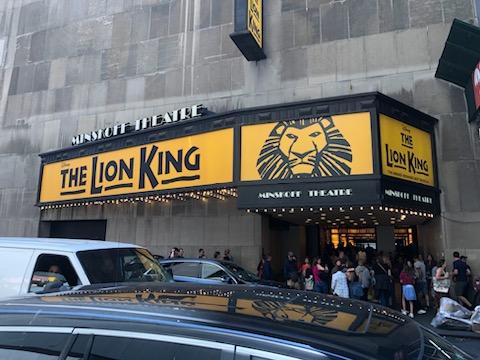 Lion King on Broadway