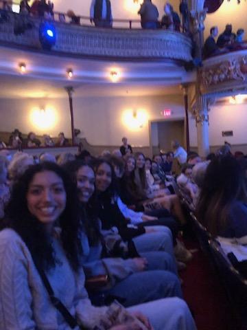 Students at Fulton Theater
