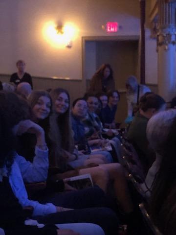 Students at Theater