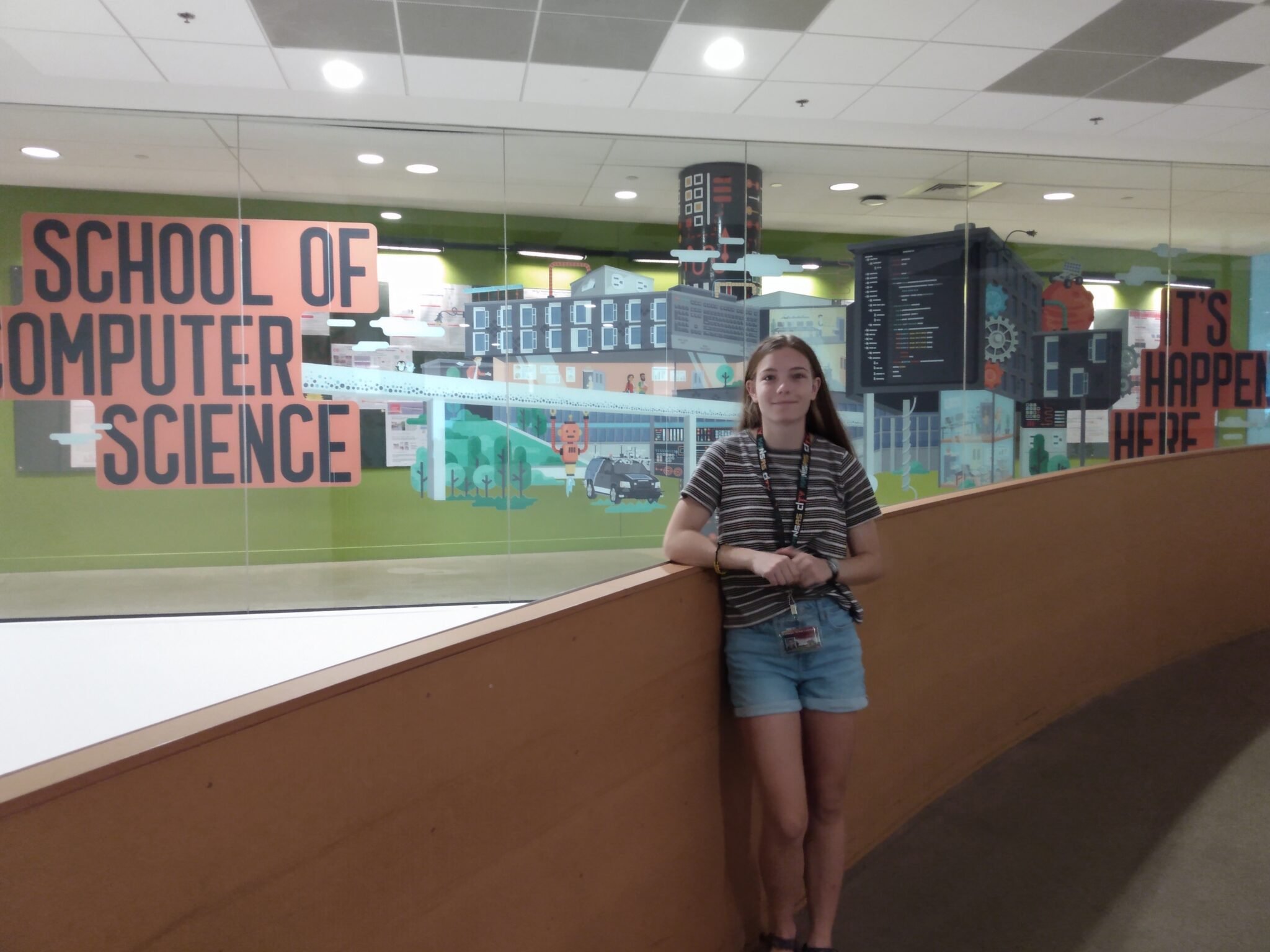 Clair Thomas at Governor's School