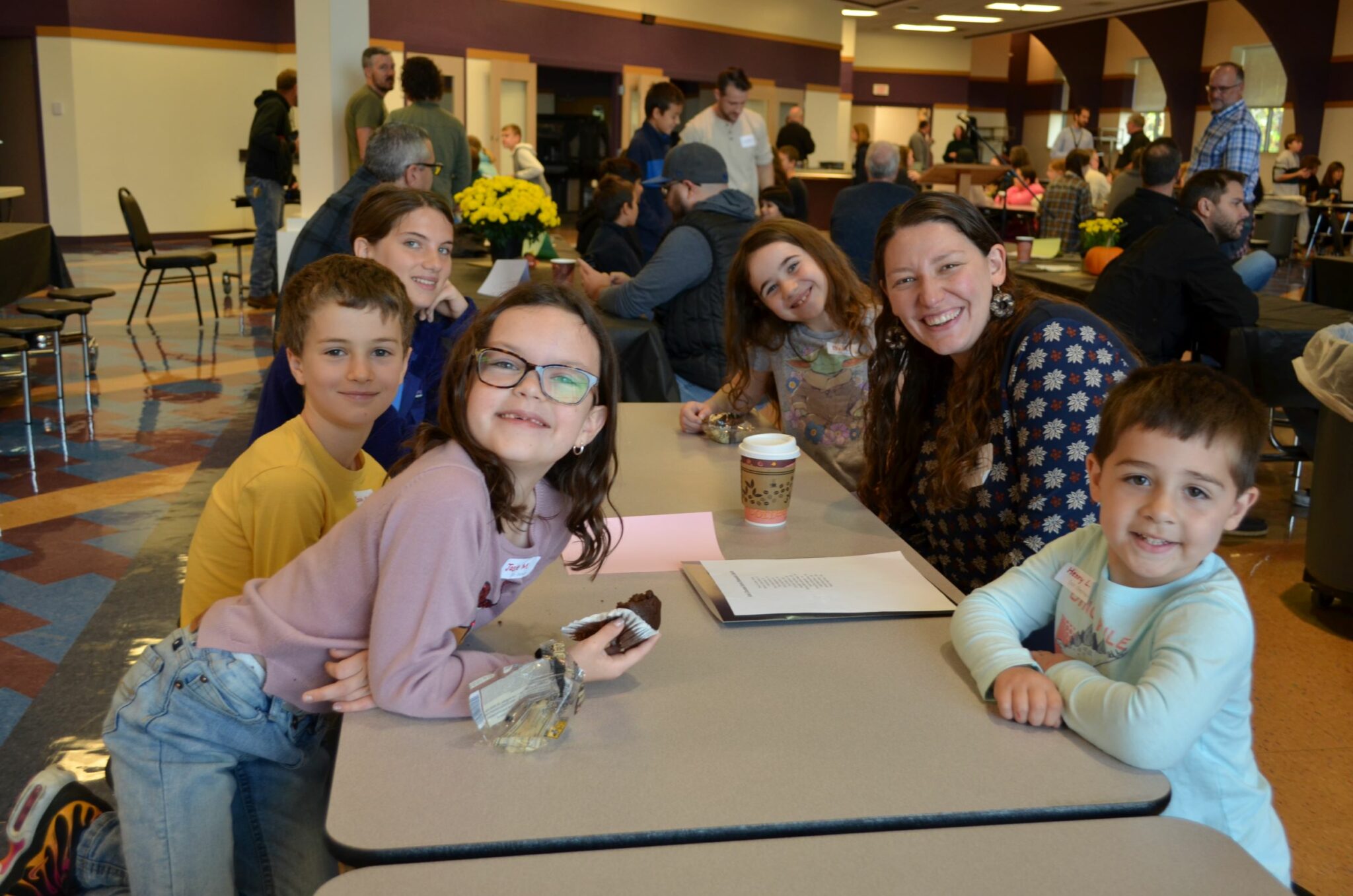 Students meeting with their Pastor