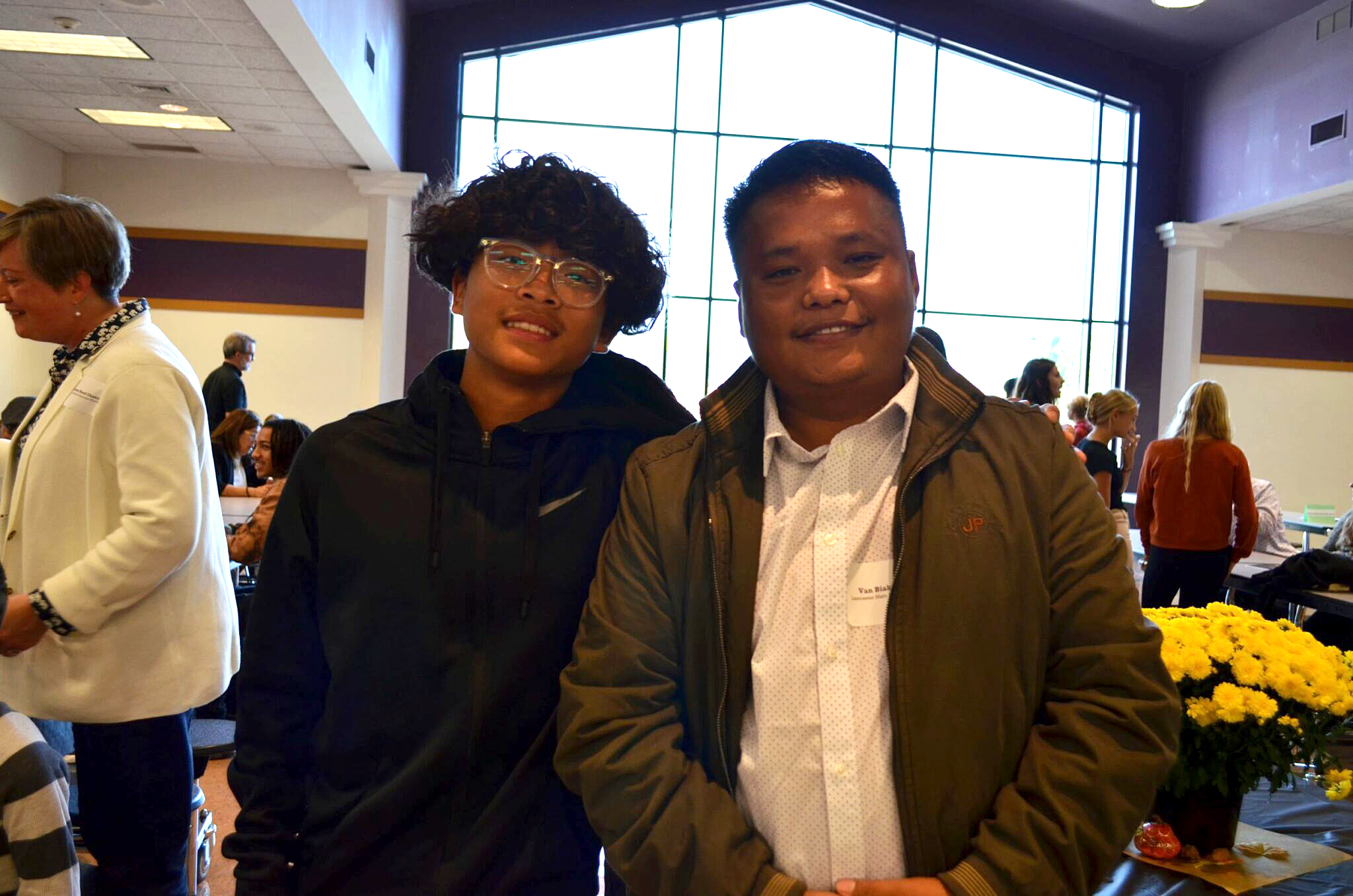 Student and their Pastor
