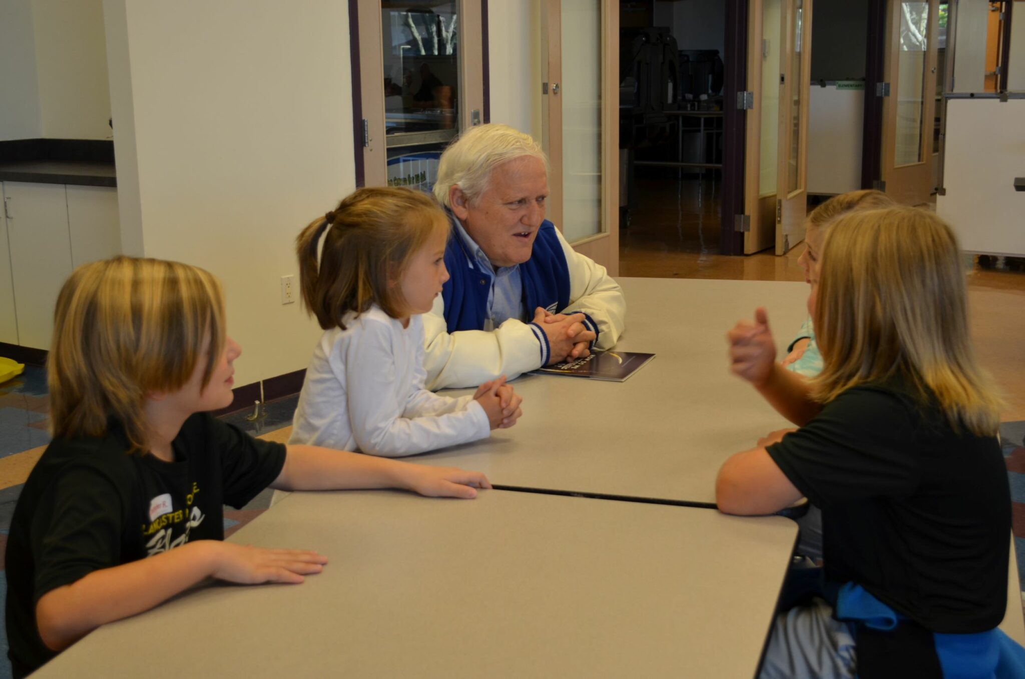 Students meeting with their Pastor