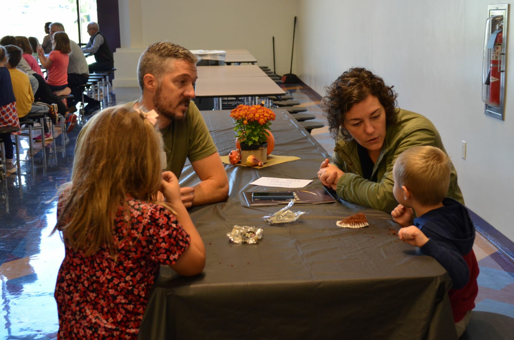 Students meeting with their Pastor