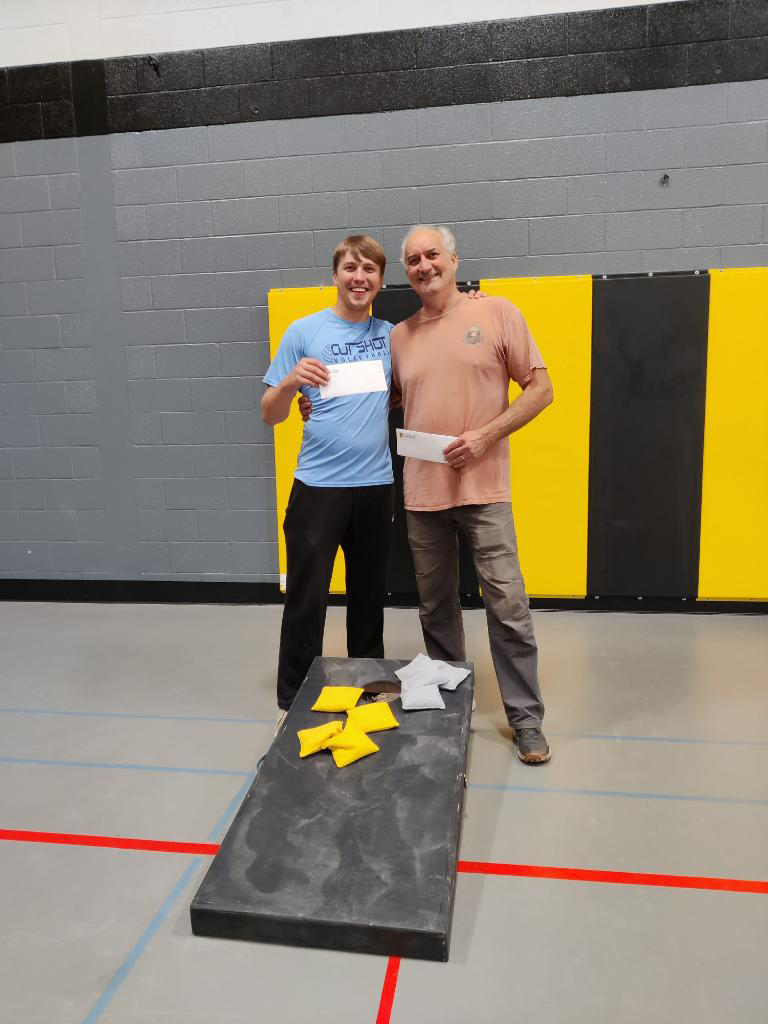 Cornhole winners