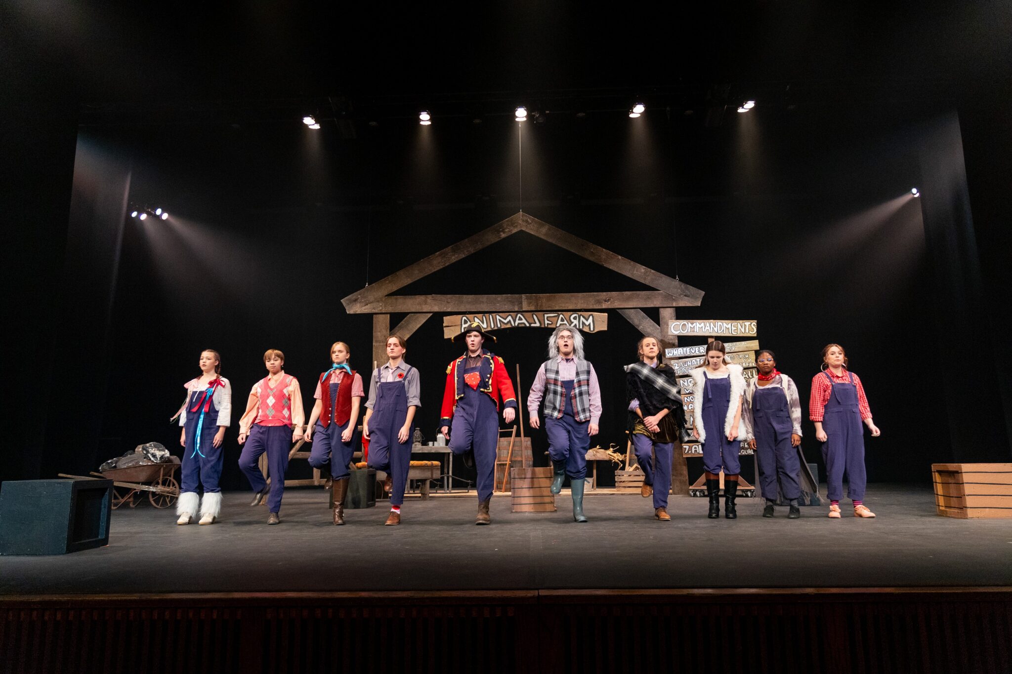LMH Animal Farm cast