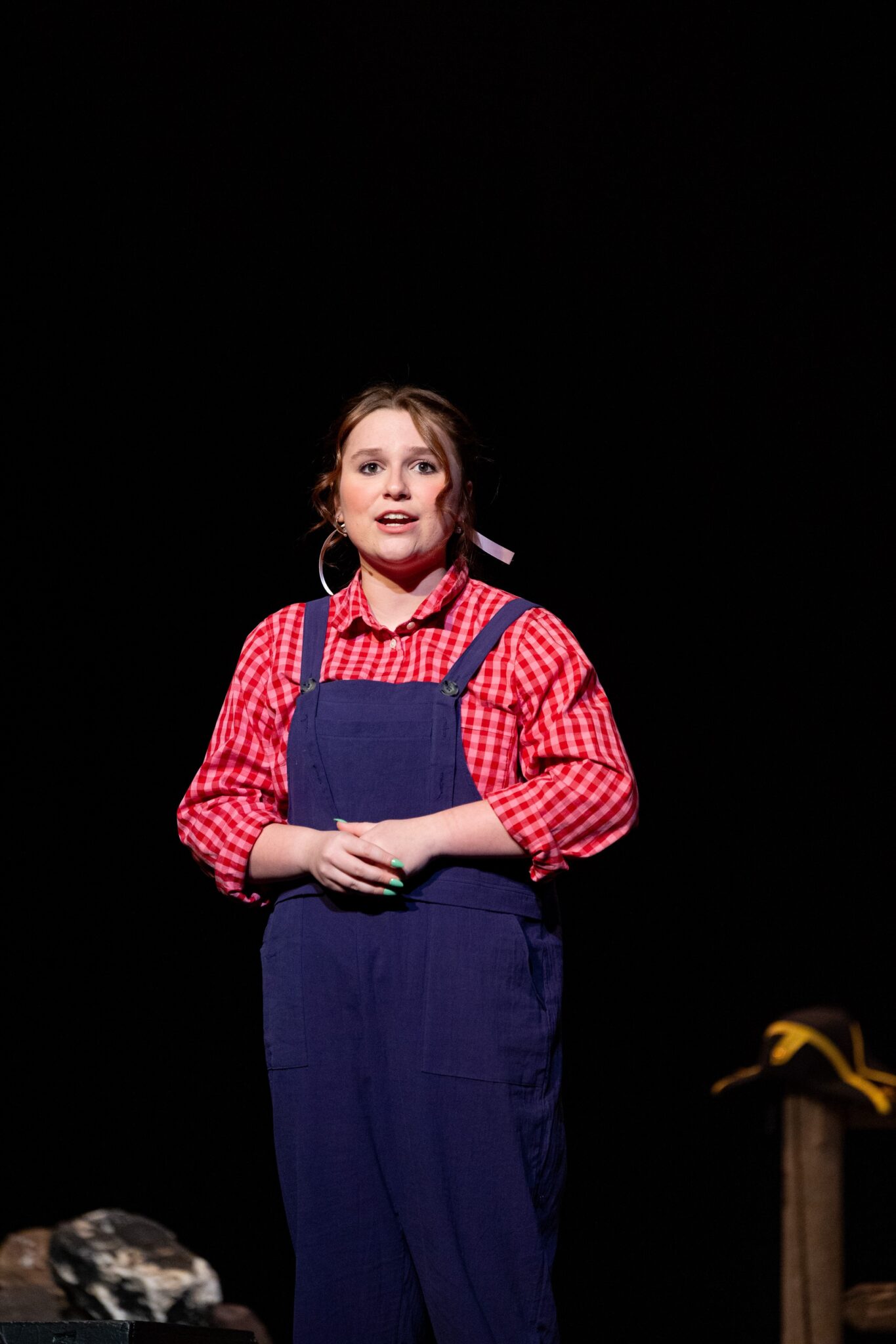 LMH student on stage