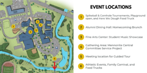 Homecoming map