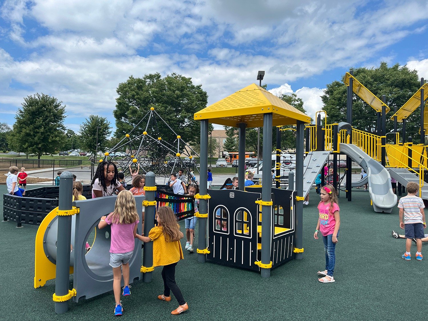 kids on the playground