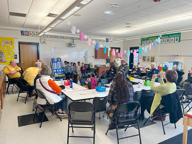 LM Students and Grandparents Day attendees