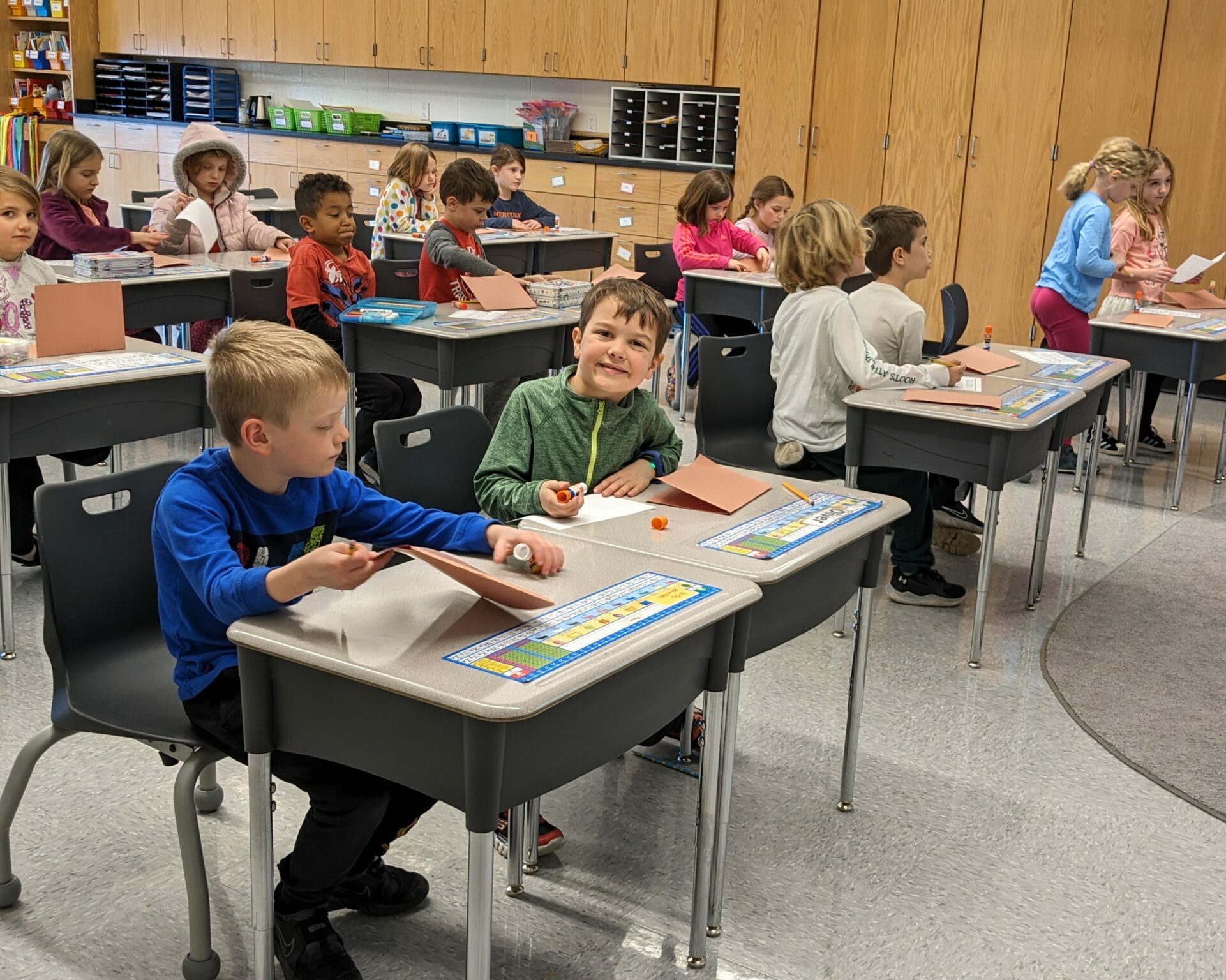 LM elementary students during 