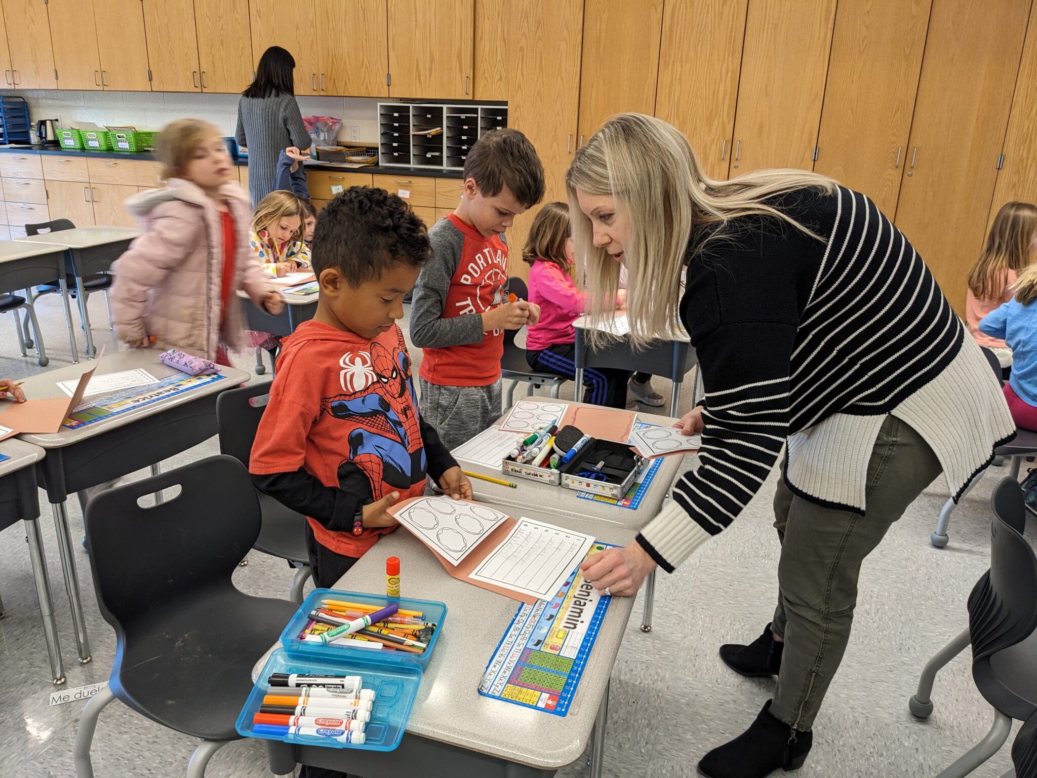 LM elementary students during 