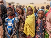 Photo Credit: MCC photo/Wawa Chege School children who attend a school run by MCC partner, Association for the Promotion of Education (APE) in North Kanem, Chad.