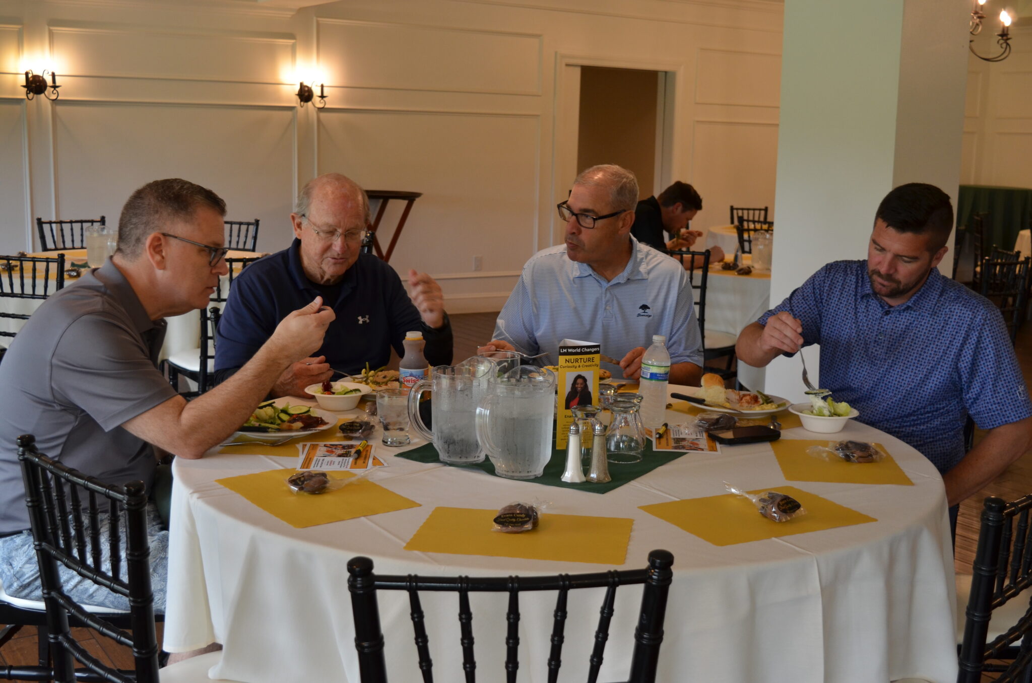 Golf Tournament attendees at the luncheon