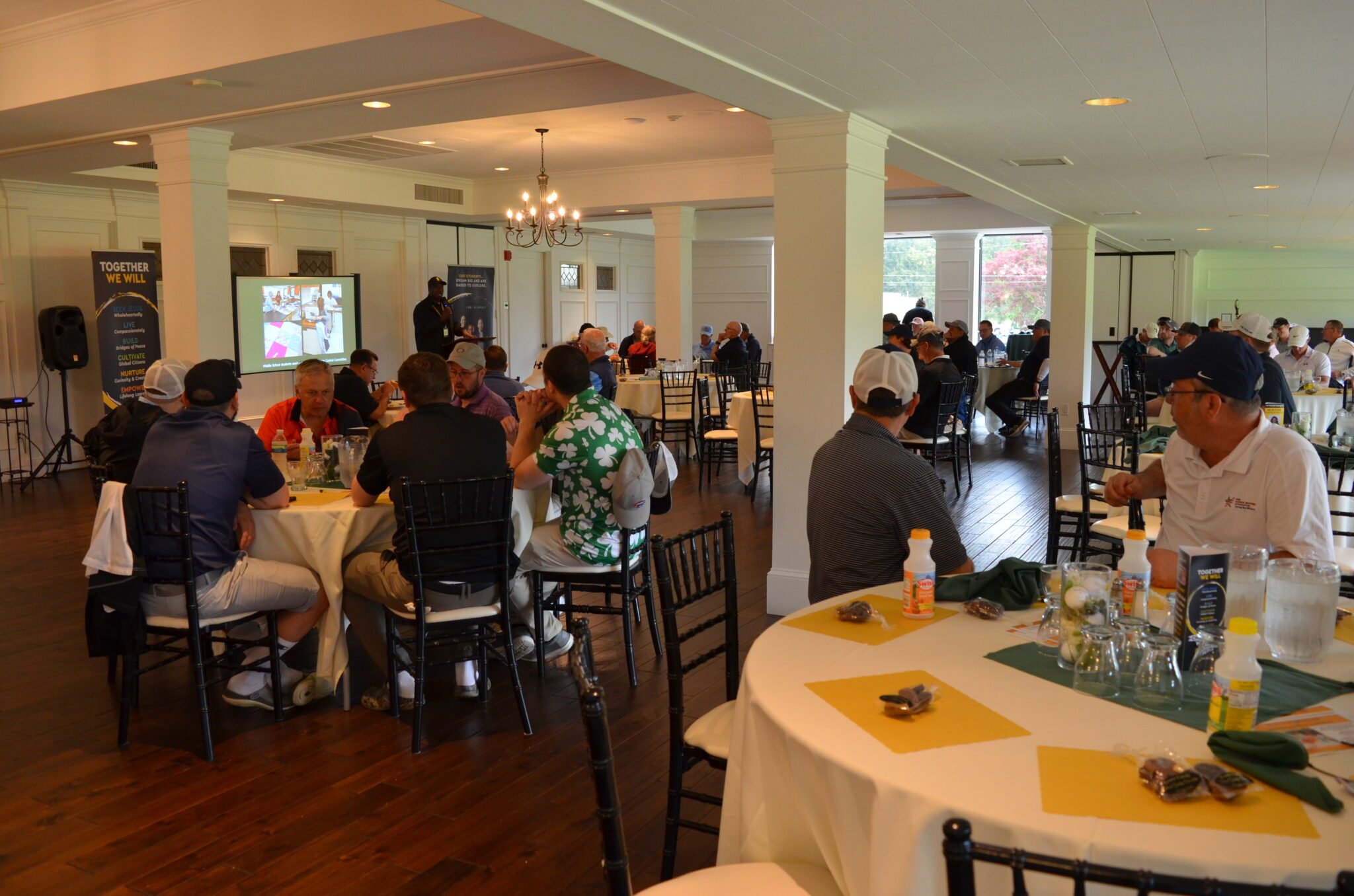 Golf Tournament attendees at the luncheon
