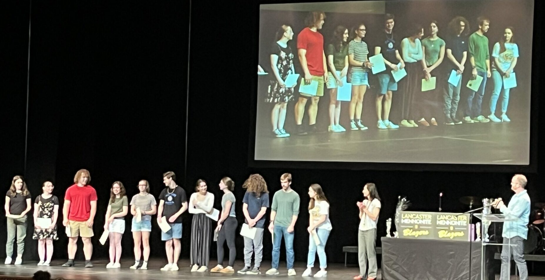 Senior awards chapel