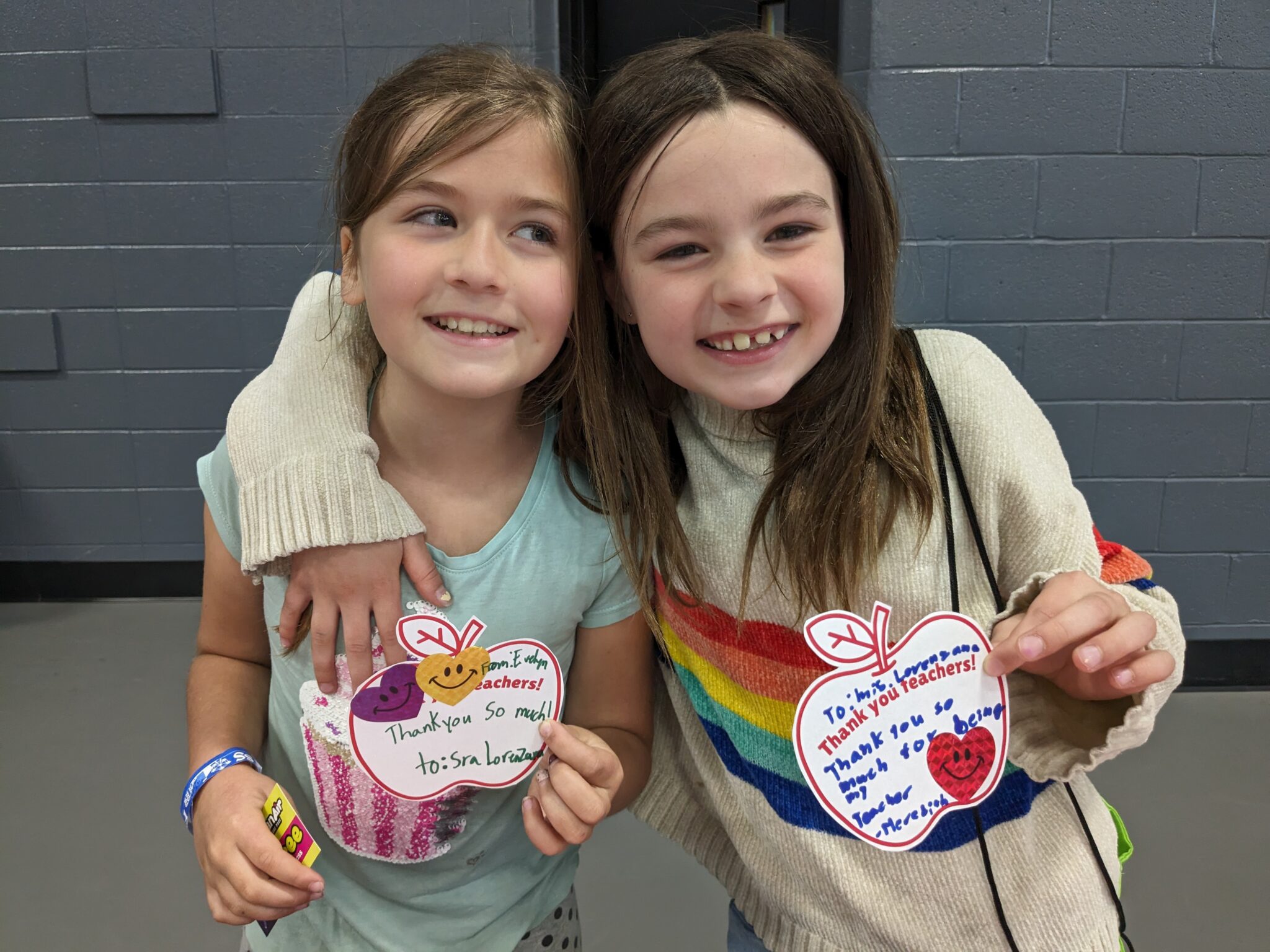 two students at Spring Celebration