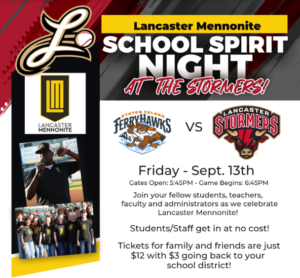 Lancaster Stormers Night
