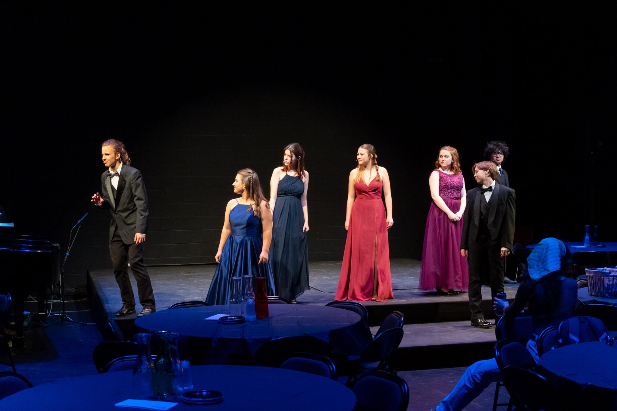Students from the Spring Showcase