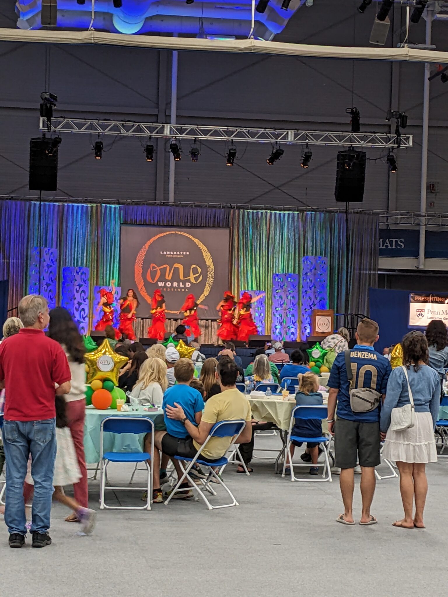 Dancers at One World Festival