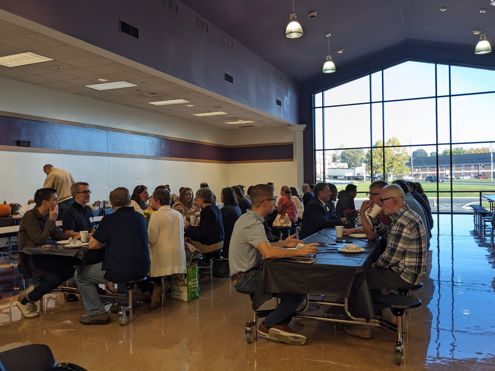 Pastors gathered for breakfast